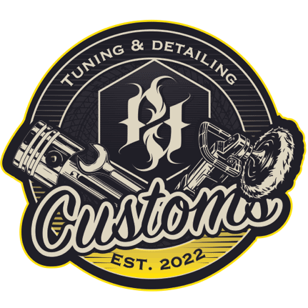 PDCustoms Tuning & Detailing Logo